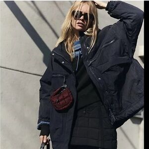 NWT Free People Movement Billie Boxy Insulated Lightweight Oversized Jacket  M/L